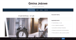 Desktop Screenshot of gmina-jezowe.pl